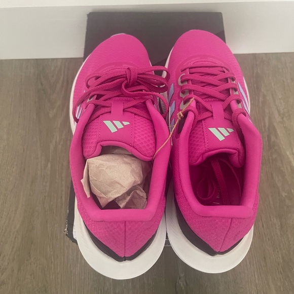 New Women's Adidas RunFalcon 3.0 Wide Running Size 8 - Picture 5 of 6